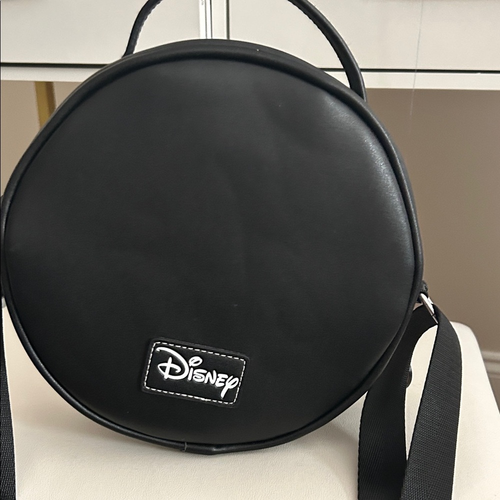 Disney Black Round Crossbody Bag - Picture 2 of 2